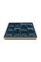 12-Piece Watch Tray Watch Organizer Green Green Padded Gold Patterned - 2