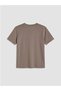New Season Brown 100% Cotton Women's T-Shirt - 3