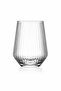 Allegra Focus Striped Glass Water Cup 425 Cc 1 Piece - 4