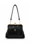 Women's Scholarship 4-Compartment Adjustable Crossbody Strap Soft Faux Leather Shoulder and Crossbody Bag