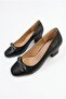 9644 Ventes Comfortable 5 cm Low Heeled Women's Shoes with Stone Bow Accessories - 7