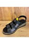 Genuine Leather Daily Steel Glitter Sandals - 3