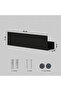 Bathroom Shower Shelf - Shampoo Holder - Bathroom Organizer Self-Adhesive (45 cm Black) - 5