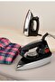 Dry Iron - Elegant Black with Ceramic Golden Soleplate, 6 Temperature Settings, and Comfortable Handle(ME-IR3002)(1000-1200W) - 5