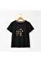 Teddy Bear T-Shirt for Girls with Stones on the Front - 2