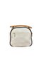 A Great Summer Bag with Both Hand Grip and Long Strap Cream Mix - 4
