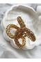 Knitted Textured Adjustable Cross Design Steel Fashion Trend Women's Bracelet - 4