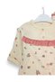 Newborn Baby Girl Ruffle Romper, 5-Piece Hospital Discharge Romper Set with Blanket - 2