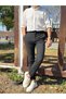 Men's Gofre Viscose Fabric Slim Fit Trousers - 5