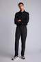 Relax Fit Straight Leg Black Trousers H0470Ax26Sm - 2