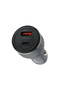 Z450 118W Super Fast Car Charger, Dual Port USB-C 100W PD & USB-A 18W Quick Charge, Aluminum Alloy Cigarette Lighter Adapter - 2