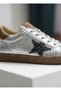 26Y-088-7113 Genuine Leather Flat Sole Sneaker Sports Shoes for Women - 2