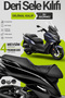 Motorcycle Seat Cover for Sym Joy Max Leatherfit Leather Motorcycle Saddle Cover Motor Saddle Cover Waterproof