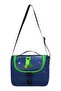 Ultra Luxury Green Pattern Premium Boys' Orthopedic Primary School Bag Thermal Lunch Box and Pen Holder - 6