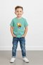 Children's Unisex Girl/Boy "Ice Cream Printed" 100% Cotton Colorful T-Shirt