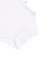 White Supreme Blue Hedgehog Printed Unisex Cotton Short Sleeve Snap Fastener Baby Bodysuit Set of 3 - 5