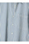 Nevavm Striped Short Sleeve Women's Shirt with a Difference - 7