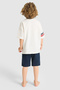 Boy's White Top and Bottom Set 50326824-Vr013 - 5