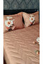 Garden Double Quilted King Size Pike Bedspread 240*260 3-Piece - 3