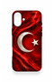 iPhone 16 Plus Compatible Turkish Flag Patterned Silicone Case - 2