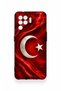 Oppo Reno 5 Lite Compatible Turkish Flag Patterned Silicone Case - 3