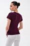 Women's Side Tie Detailed Short Sleeve Blouse 260565 - - 5