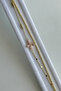 Crystal Stone Butterfly and Thin Watercourse Model 2-Piece Bracelet - Adjustable (15 cm + 5 cm) - Pink and White Color Options - 6