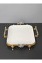 Kare Porcelain Presentation Plate with Foot Detail & Accessories & Special Laser - 4