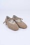 Laceless Belt Buckle Neolite Sole Genuine Leather Ballerinas 342-079 Women's Ballerinas - 6