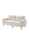 Arjun 3 Seater Fabric Sofa | Three Seat Sofas | L185xW81xH90cm - Beige - 3