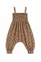 Baby Girl Child Strappy Gipeli Floral Patterned Summer Shalwar Jumpsuit Dress 2-5 Years - 4