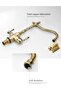 Kitchen Sink Faucet Dual Flow Water Purification Outlet Bright Antique Imported - 3