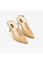 Women's Neolit ​​Sole Mesh 9.5cm Nude Heeled Evening & Evening Dress Shoes 1170 - 3