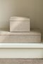 Linen jewellery box