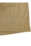 Beige Drawstring Waist Ruffle Detail Wide Leg Pants - 2
