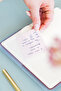 9X17 cm Hardcover Agenda Notebook Transparent Protection Cover - 8