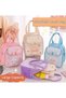 Insulated Lunch Bag Outdoor Insulated Cooler Tote Bag Durable Reusable Tote Bag Kawaii Lunch Bag for Kids School Large Capacity Picnic Bag for Women
