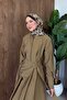Vienna Belted Dress Oil Green - 2