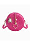 Luna Satin Fuchsia Color Girls' Bag - 3