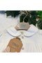 Girl's Shirt & Pants 2-Piece Set and Hair Clip - 100% Cotton - Powder - 6