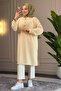 6530 - Stylish Comfortable Women's Long Tunic with Button Detail - 7