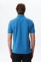 Ar-Ma Men's Polo Collar T-Shirt Without Print Basic Regular Fit Double Collar Combed Cotton Pique Y29374355002 Blue-M - 5