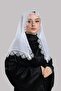 White Prayer Hijab Scarf Cut Fiber Laced 202211_42