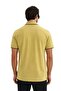 Ar-Ma Men's Polo Collar T-Shirt Unprinted Basic Regular Fit Double Collar Combed Cotton Pique Y31374356702 Mustard - 5