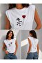 Stone Embroidered T-Shirt - 3