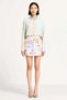 Women's Plus Size High Waist Flared Skirt with Shorts Lining Patterned Woven Fabric Mini Length Casual Comfortable - 4