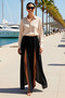 Women's Beachwear Viscose Maxi Skirt Slit A-Line Cutout Unlined Stylish Comfortable Summer Collection Daily - 3