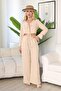 Linen Set with Lace Detail - 6