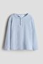 Cotton Henley top - 4