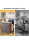 Bamboo Laundry Basket Folding Clothes Basket Clothes Basket Bucket, Storage Basket Dirty Clothes Basket with Removable Lining Bag Bathroom Laundry Organizer - 2